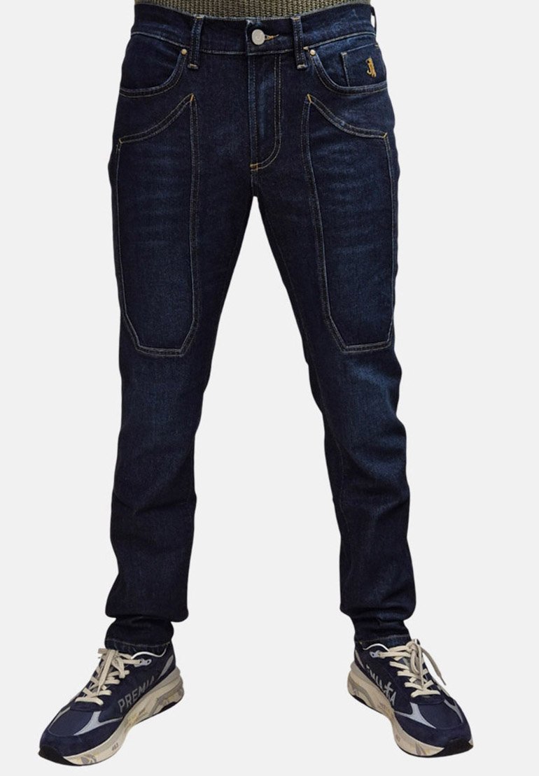 Джинсы Jeckerson, металлик сине-черный
Джинсы Jeckerson, металлик сине-черный