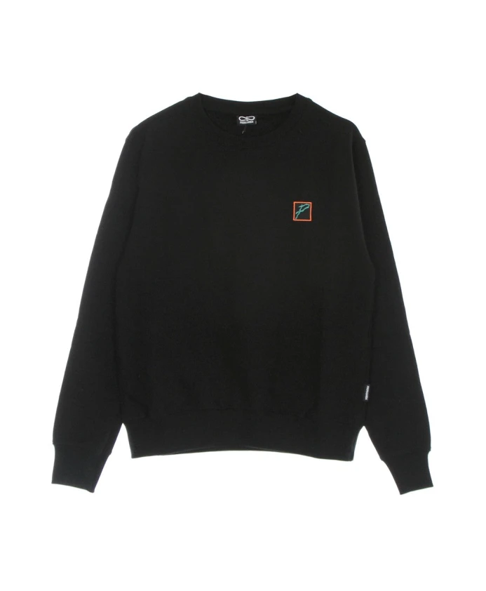 Черная толстовка с круглым вырезом и логотипом. Propaganda, черный
Черная толстовка с круглым вырезом и логотипом. Propaganda, черный