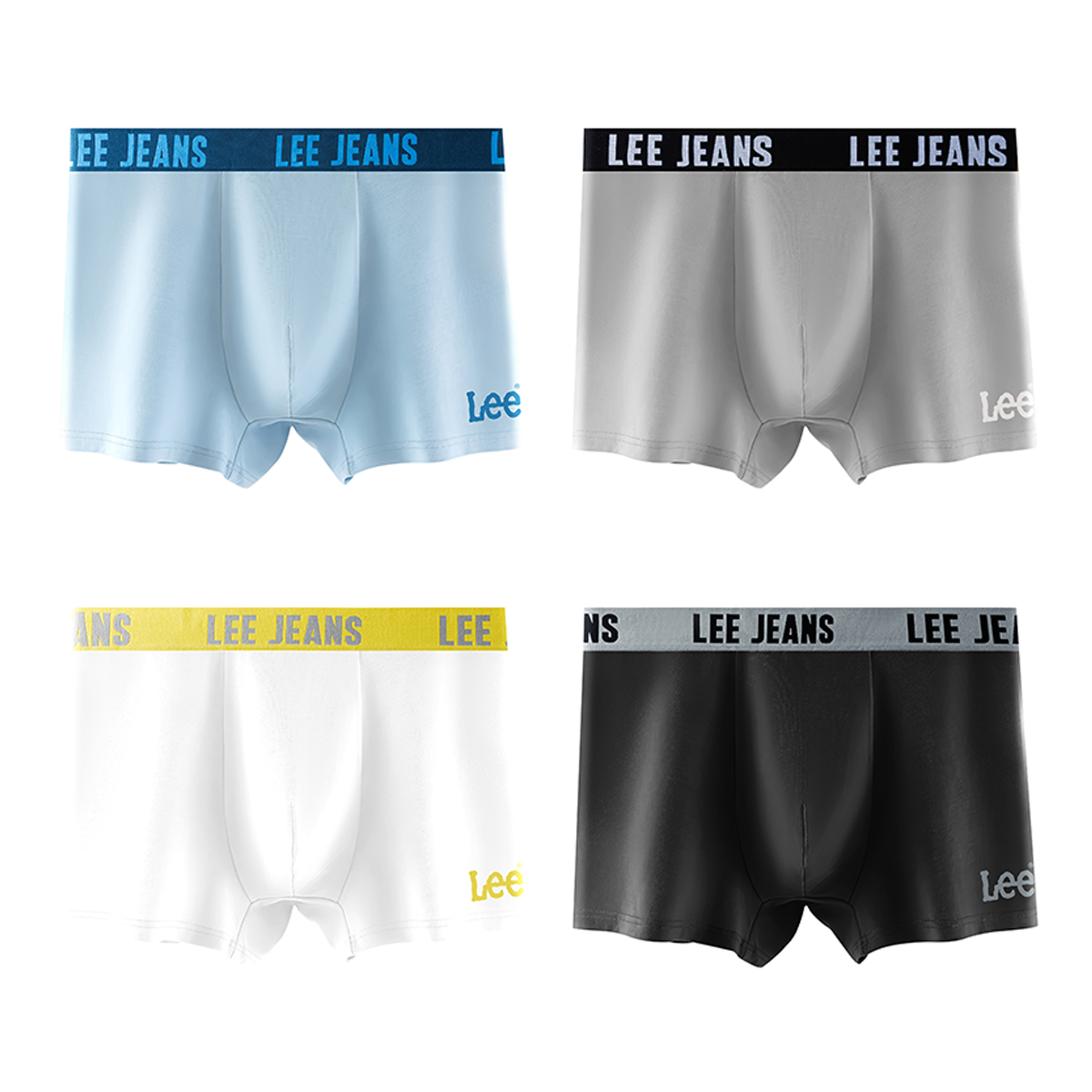 Подарочные боксы мужского белья Lee, 4 Pack (светло-синий+серый+белый+черный)
Подарочные боксы мужского белья Lee, 4 Pack (светло-синий+серый+белый+черный)