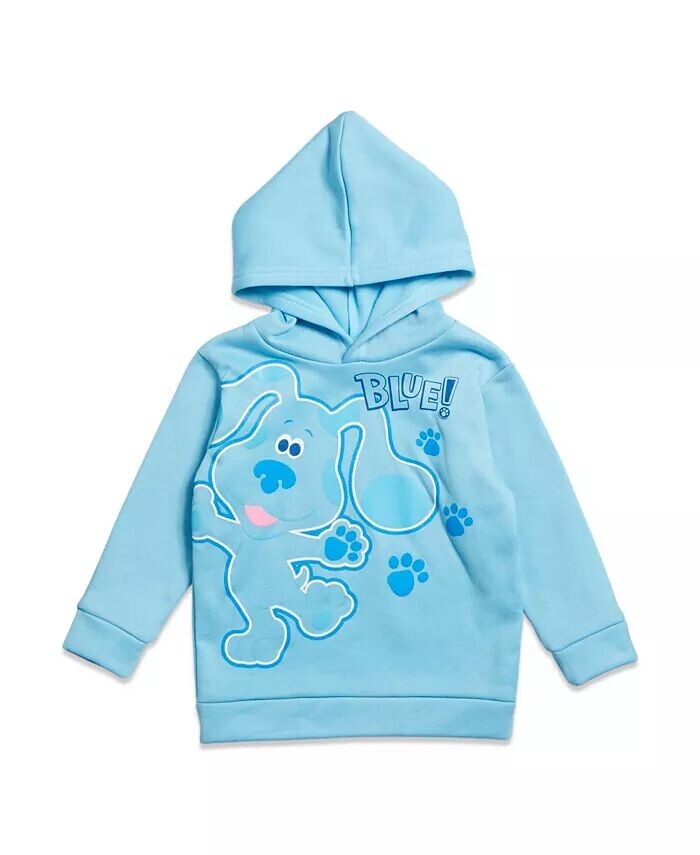 BLUE'S CLUES & YOU Флисовый пуловер с капюшоном для мальчика, малыш Blue's Clues & You!, синий
BLUE'S CLUES & YOU Флисовый пуловер с капюшоном для мальчика, малыш Blue's Clues & You!, синий