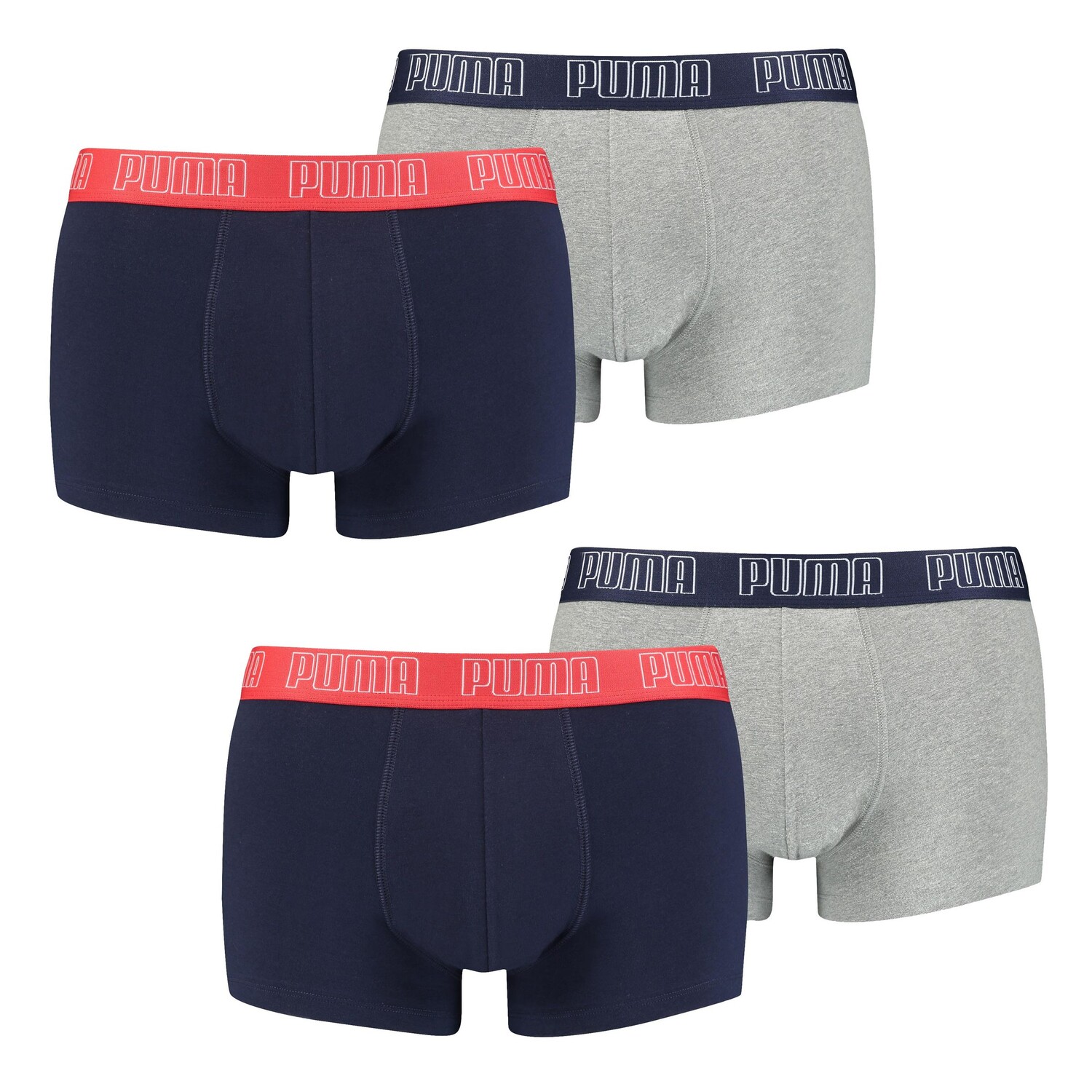 Боксеры Puma Boxershorts PUMA BASIC TRUNK 4P, цвет 006 - Blue / Grey Melange
Боксеры Puma Boxershorts PUMA BASIC TRUNK 4P, цвет 006 - Blue / Grey Melange