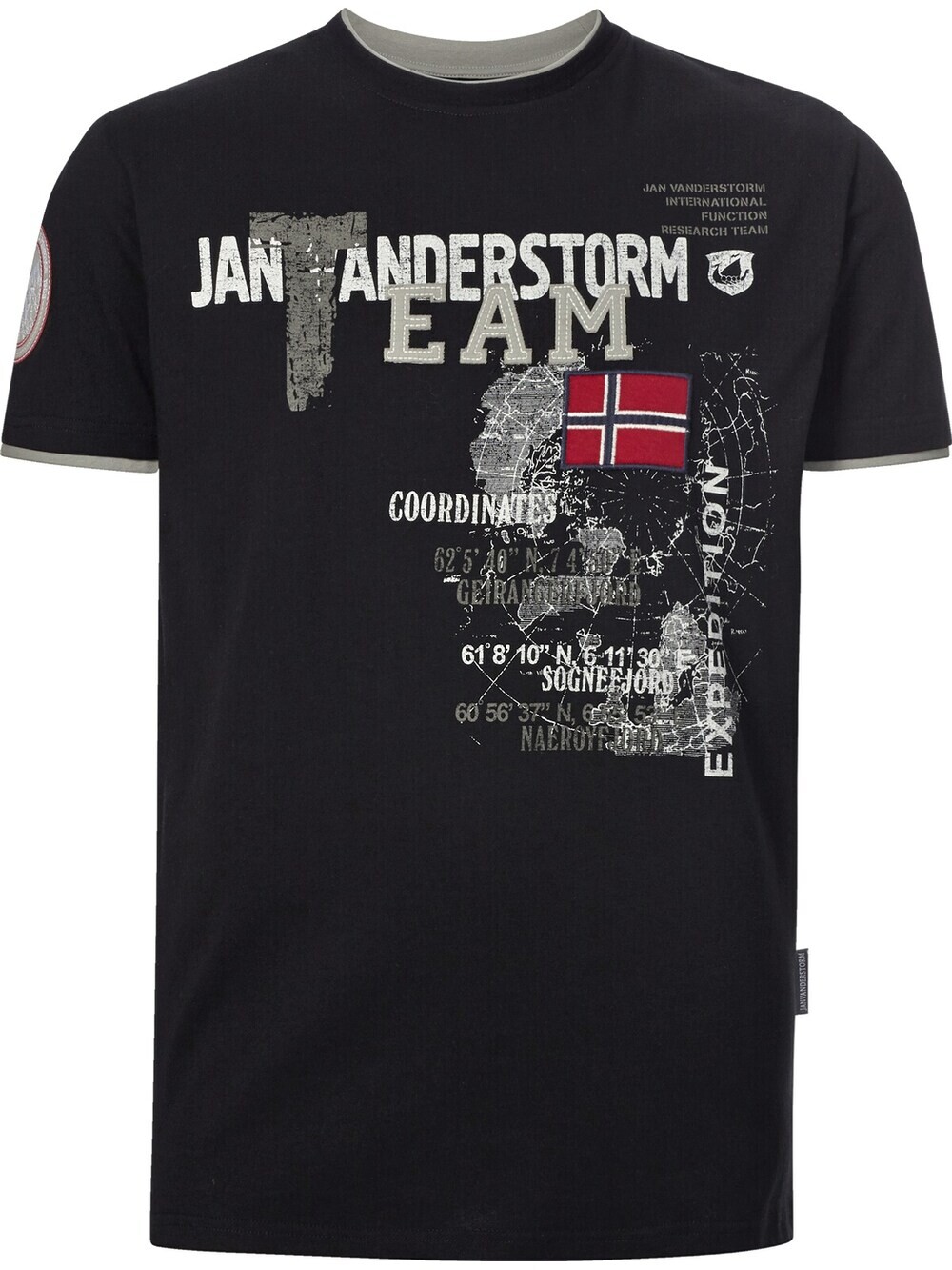 Футболка Jan Vanderstorm Sölve, черный
Футболка Jan Vanderstorm Sölve, черный