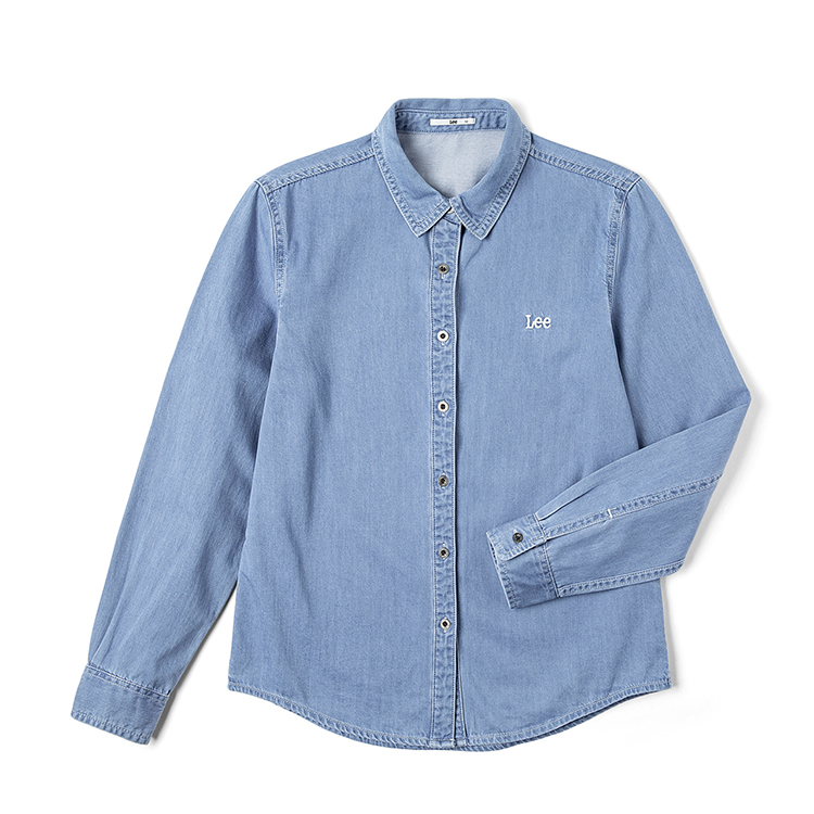 Lee Женская рубашка светло-голубого цвета
Lee Женская рубашка светло-голубого цвета