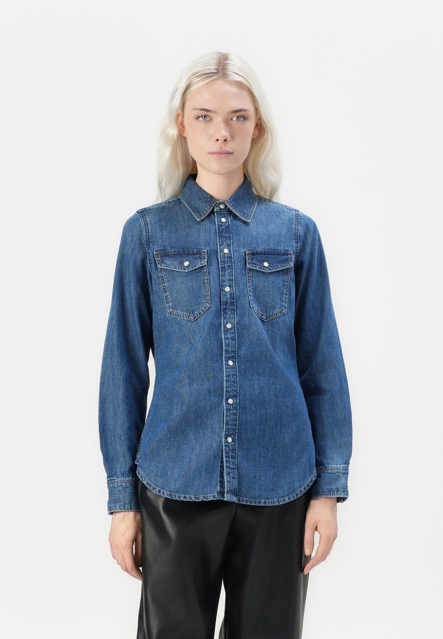 Блуза G-STAR WESTERN SHIRT, Worn In Windward/Blue Denim
Блуза G-STAR WESTERN SHIRT, Worn In Windward/Blue Denim