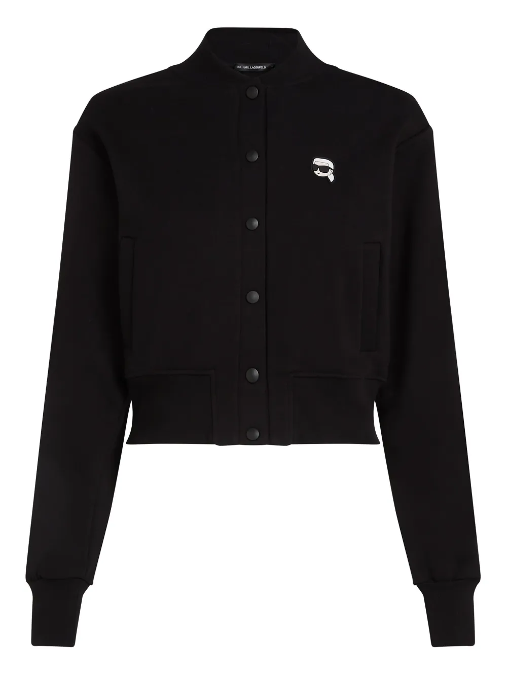 Бомбер Ikon KARL LAGERFELD, черный 
Бомбер Ikon KARL LAGERFELD, черный