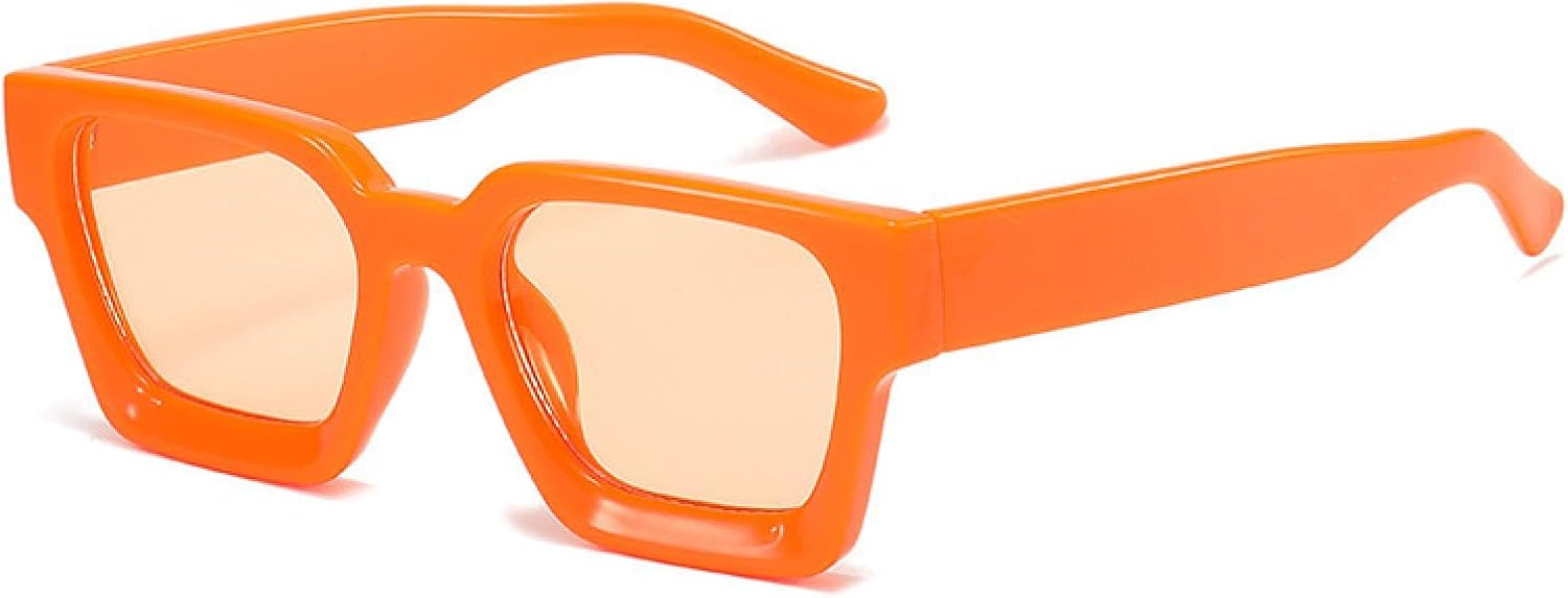 Модные солнцезащитные очки конфетных цветов для женщин, винтажные градиентные очки с защитой от УФ-излучения UV400, мужские солнцезащитные очки в стиле панк VVTWSSW, Orange Orange
Модные солнцезащитные очки конфетных цветов для женщин, винтажные градиентные очки с защитой от УФ-излучения UV400, мужские солнцезащитные очки в стиле панк VVTWSSW, Orange Orange