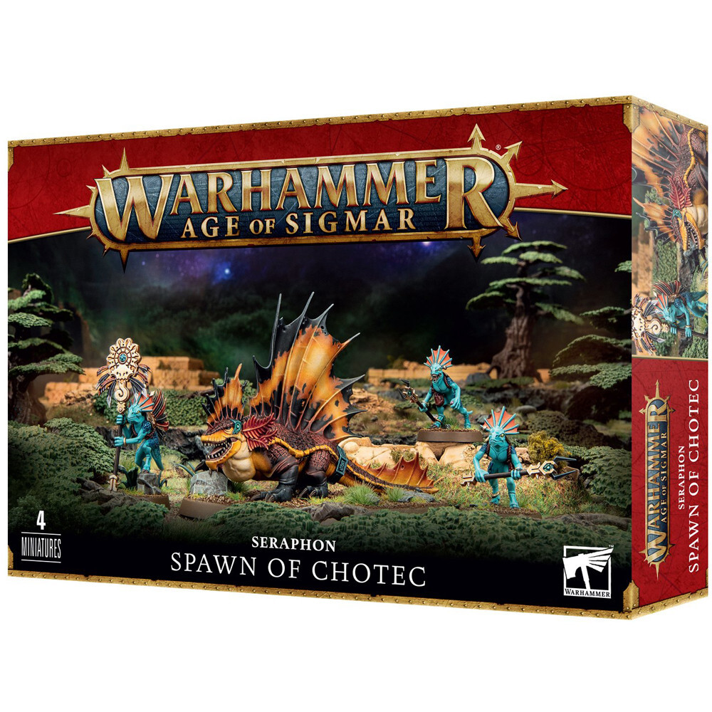 Миниатюра Games Workshop Warhammer Age of Sigmar: Seraphon - Spawn of Chotec
Миниатюра Games Workshop Warhammer Age of Sigmar: Seraphon - Spawn of Chotec