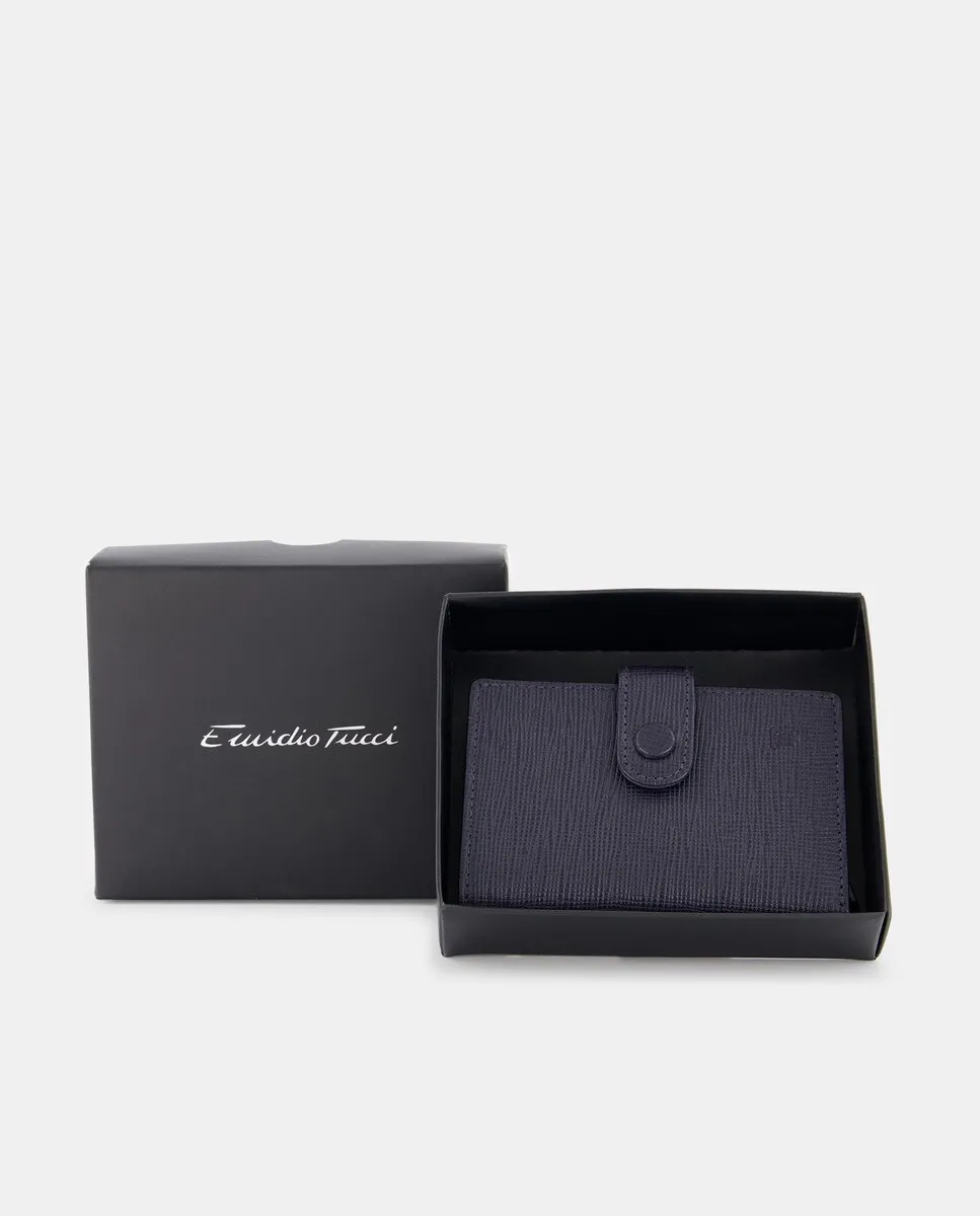 Вертикальный кошелек для карт из сафьяновой кожи Emidio Tucci, темно-синий
Вертикальный кошелек для карт из сафьяновой кожи Emidio Tucci, темно-синий