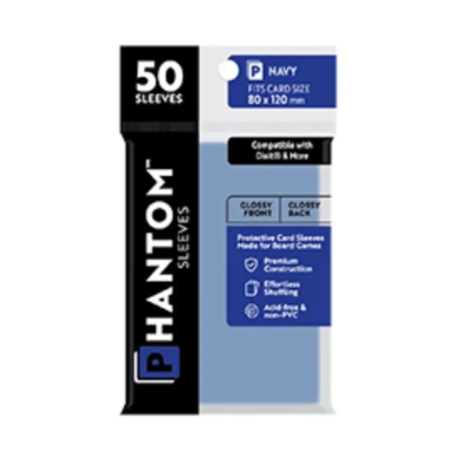 Матовый/Матовый - Темно-синий, 80х120мм (50), Phantom Sleeves
Матовый/Матовый - Темно-синий, 80х120мм (50), Phantom Sleeves