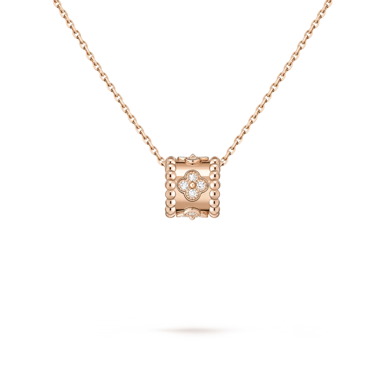 Кулон Van Cleef & Arpels Perlée clovers, 18-ct розовое золото, бриллиант
Кулон Van Cleef & Arpels Perlée clovers, 18-ct розовое золото, бриллиант