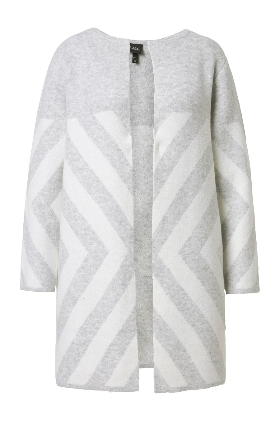 Вязаный кардиган Ulla Popken, серебряный
Вязаный кардиган Ulla Popken, серебряный