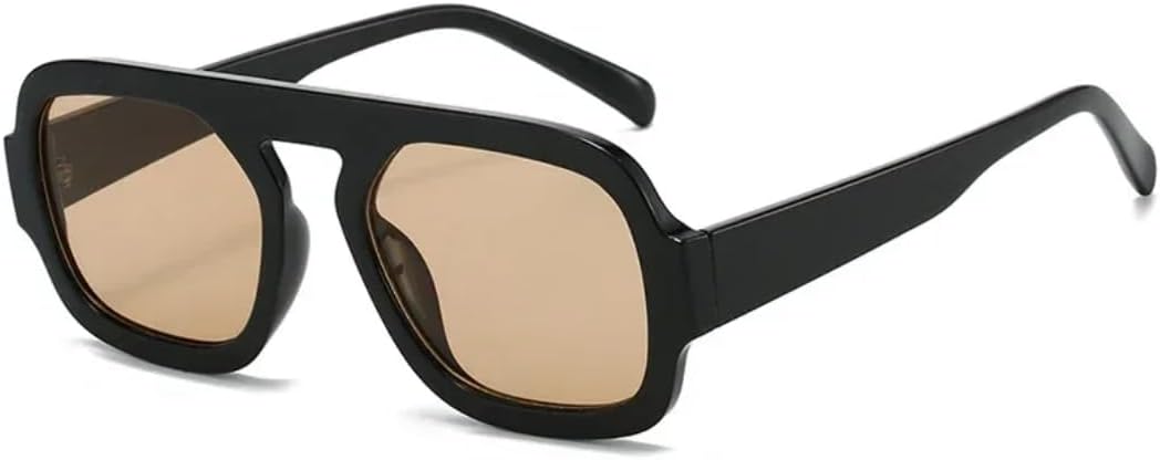 Солнцезащитные очки с защитой UV400 | Градиентная расцветка, панк, большая оправа | Для женщин и мужчин, для занятий спортом на открытом воздухе и вождения DSVIGF, Black Champagne
Солнцезащитные очки с защитой UV400 | Градиентная расцветка, панк, большая оправа | Для женщин и мужчин, для занятий спортом на открытом воздухе и вождения DSVIGF, Black Champagne