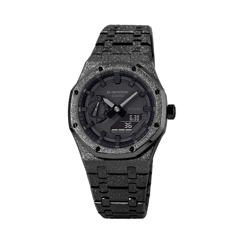 CASIO Retrofit Series GA 2100 Collection Electronic Movement Metal Strap Watch Unisex Black Dial
CASIO Retrofit Series GA 2100 Collection Electronic Movement Metal Strap Watch Unisex Black Dial