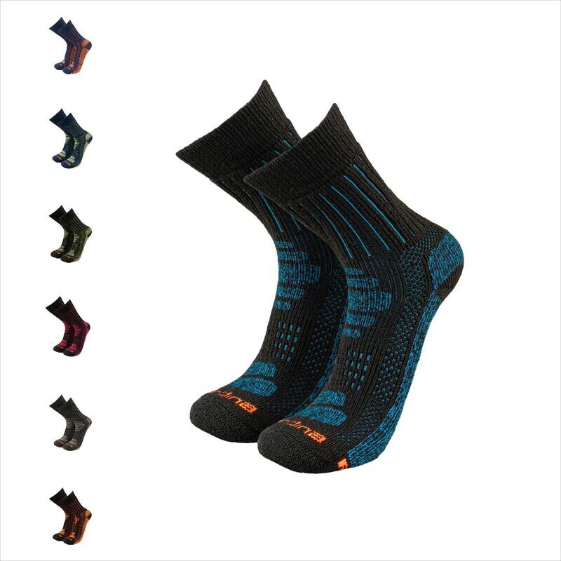 Походные носки из альпаки-мериноса: альпинистские носки GLACIAR с особо прочной набивкой ANDINA OUTDOORS, цвет schwarz
Походные носки из альпаки-мериноса: альпинистские носки GLACIAR с особо прочной набивкой ANDINA OUTDOORS, цвет schwarz