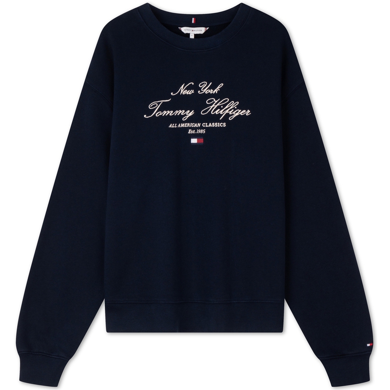 Свитшот с вышитым логотипом Tommy Hilfiger, синий
Свитшот с вышитым логотипом Tommy Hilfiger, синий