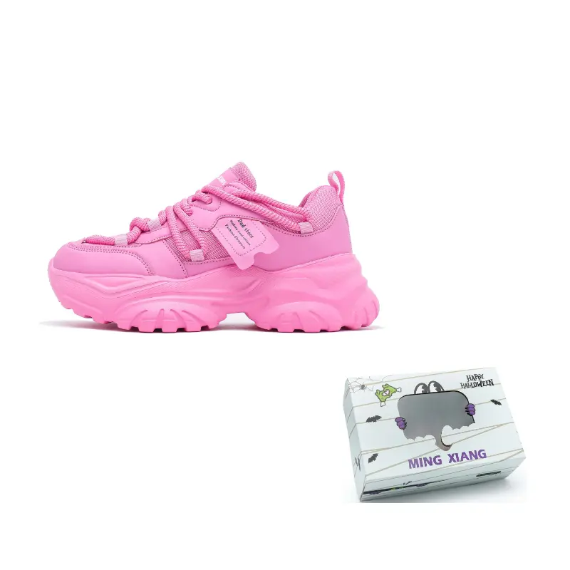 Повседневные амортизирующие, устойчивые к истиранию, увеличивающие рост низкие массивные кроссовки unisex MINGXIANG, розовый
Повседневные амортизирующие, устойчивые к истиранию, увеличивающие рост низкие массивные кроссовки unisex MINGXIANG, розовый