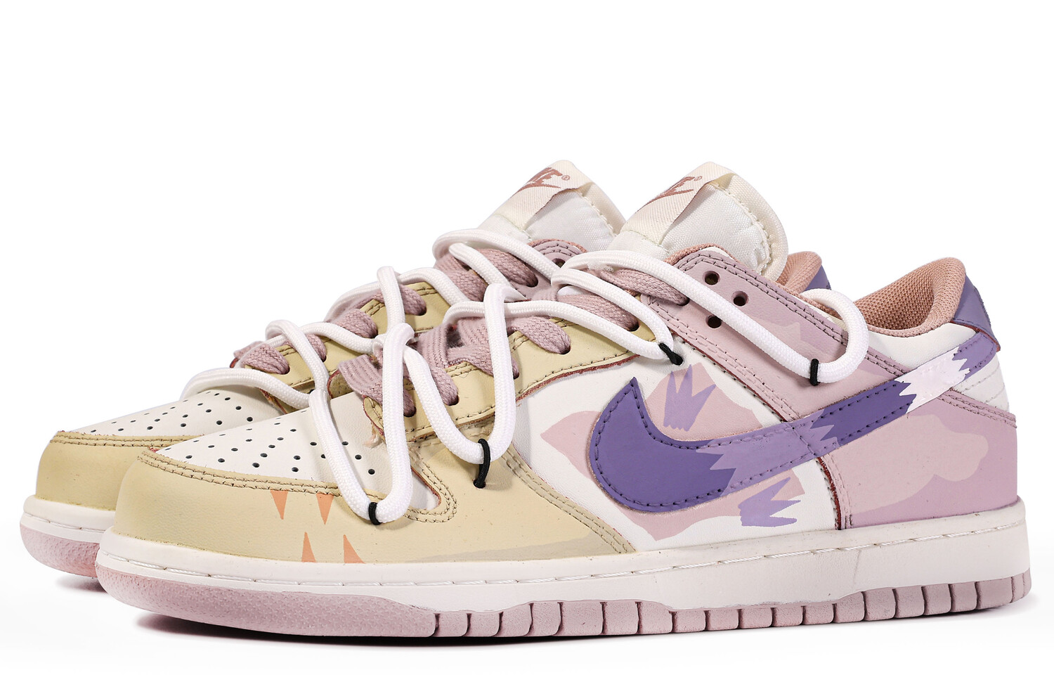 Кроссовки Nike Dunk Skateboarding Shoes Women's Low-top Pink/yellow/purple/white, розовый
Кроссовки Nike Dunk Skateboarding Shoes Women's Low-top Pink/yellow/purple/white, розовый