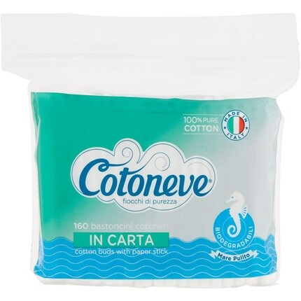 Набор из 200 ватных палочек - Белый Cotoneve
Набор из 200 ватных палочек - Белый Cotoneve