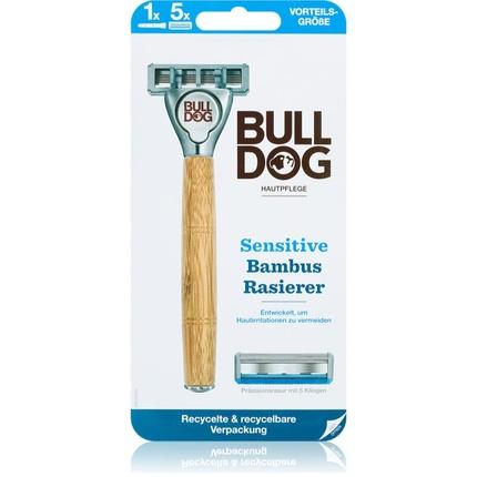 Бритва Sensitive Bamboo + сменная головка - 1 шт Bulldog
Бритва Sensitive Bamboo + сменная головка - 1 шт Bulldog