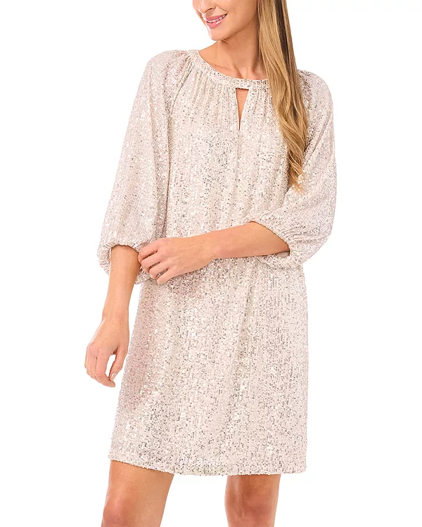 Платье-Футляр с вырезом-«замочной скважиной» Vince Camuto, бежевый
Платье-Футляр с вырезом-«замочной скважиной» Vince Camuto, бежевый