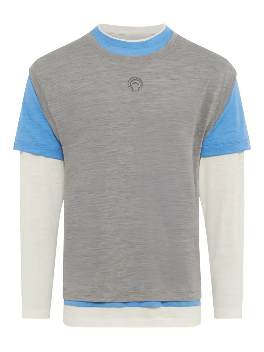 Многослойная футболка Marine Serre, серый
Многослойная футболка Marine Serre, серый