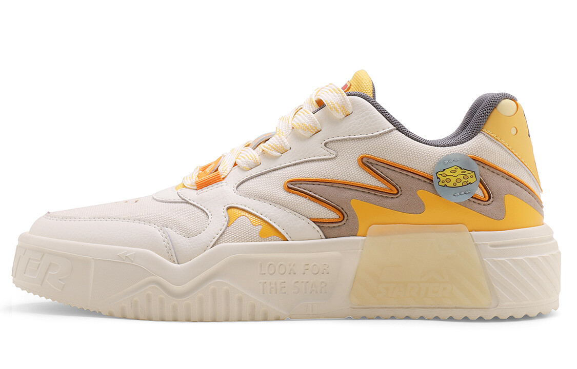 Кроссовки STARTER Skateboarding Shoes Men Low-top Yellow/White, белый
Кроссовки STARTER Skateboarding Shoes Men Low-top Yellow/White, белый
