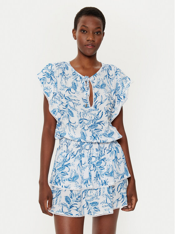 Пляжное платье стандартного кроя Keri Melissa Odabash, белый
Пляжное платье стандартного кроя Keri Melissa Odabash, белый