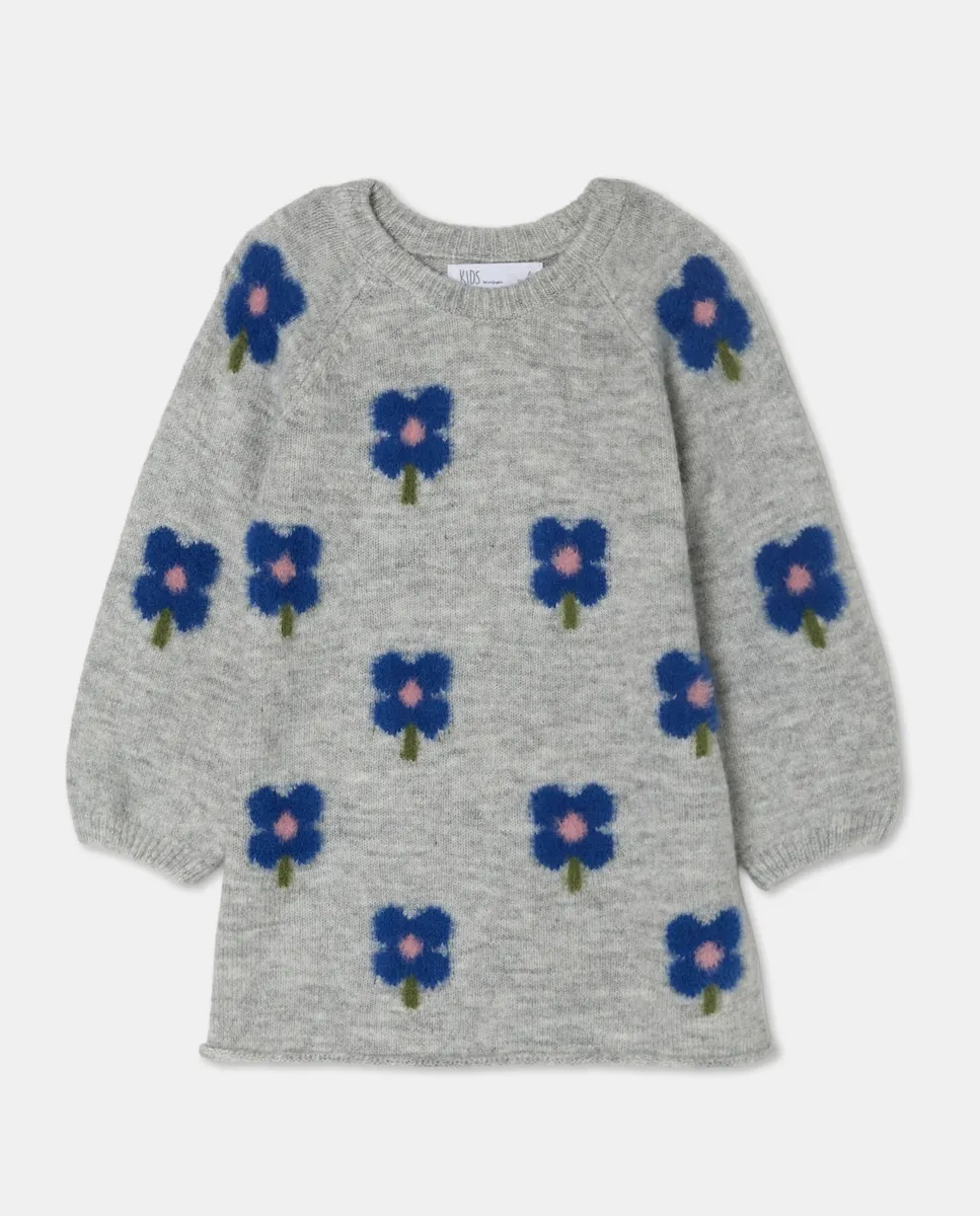 Вязаное платье с принтом по всей поверхности и интарсией с тюльпанами для девочки Kids El Corte Inglés, черный
Вязаное платье с принтом по всей поверхности и интарсией с тюльпанами для девочки Kids El Corte Inglés, черный