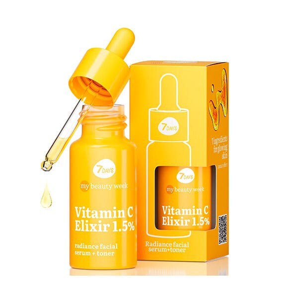 Эликсир витамина С 1,5% 20 мл 7 Days
Эликсир витамина С 1,5% 20 мл 7 Days