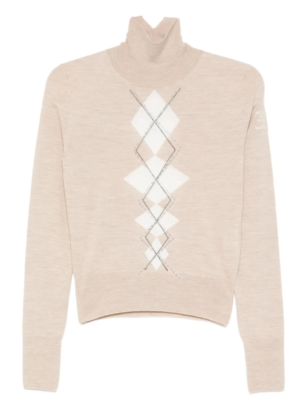 Водолазка с ромбовидным узором Ermanno Scervino, нейтральный
Водолазка с ромбовидным узором Ermanno Scervino, нейтральный