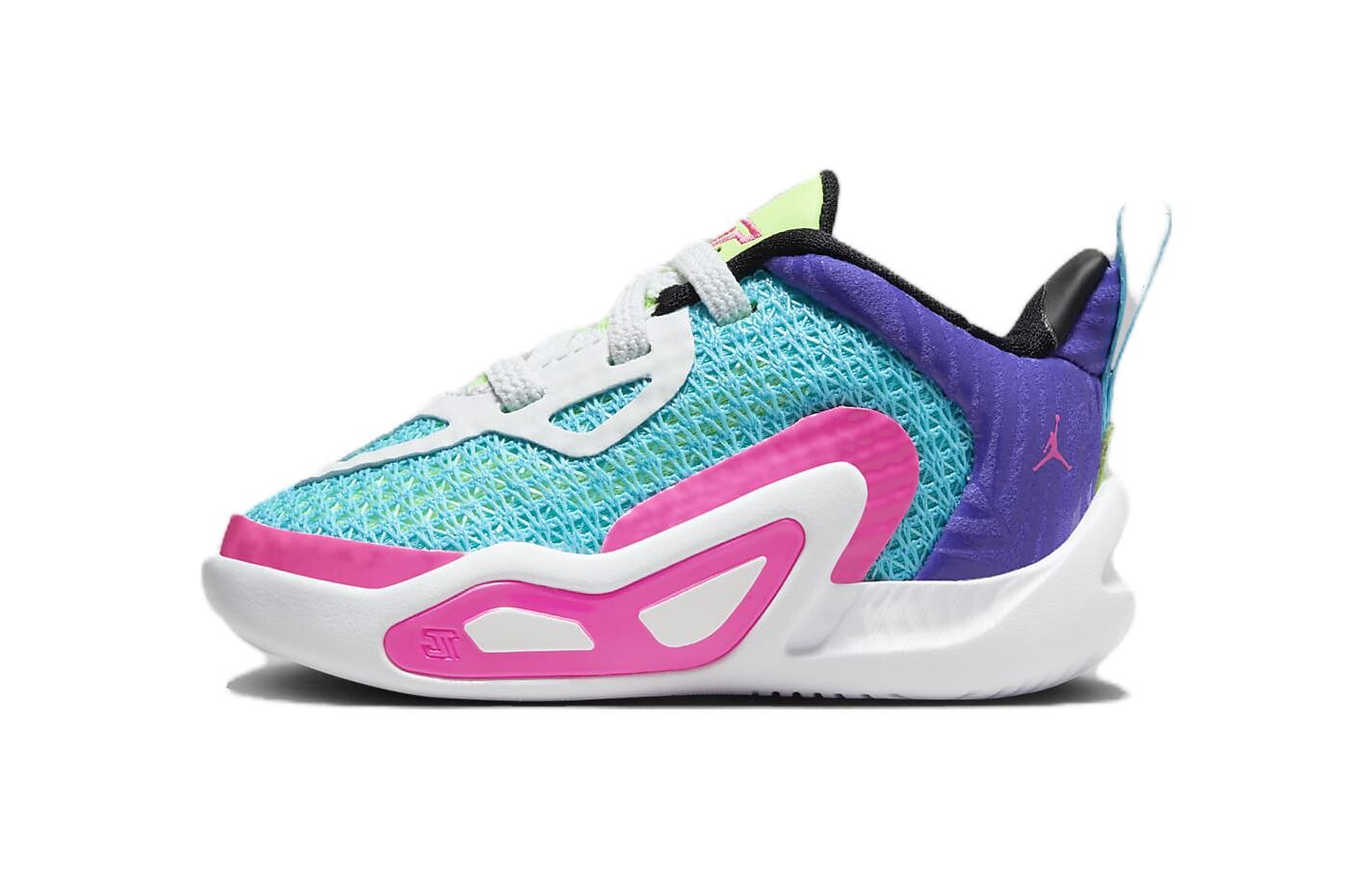 Обувь Jordan Tatum 1 для малышей TD, Lagoon Pulse/Psychic Purple/White/Pink Explosion
Обувь Jordan Tatum 1 для малышей TD, Lagoon Pulse/Psychic Purple/White/Pink Explosion