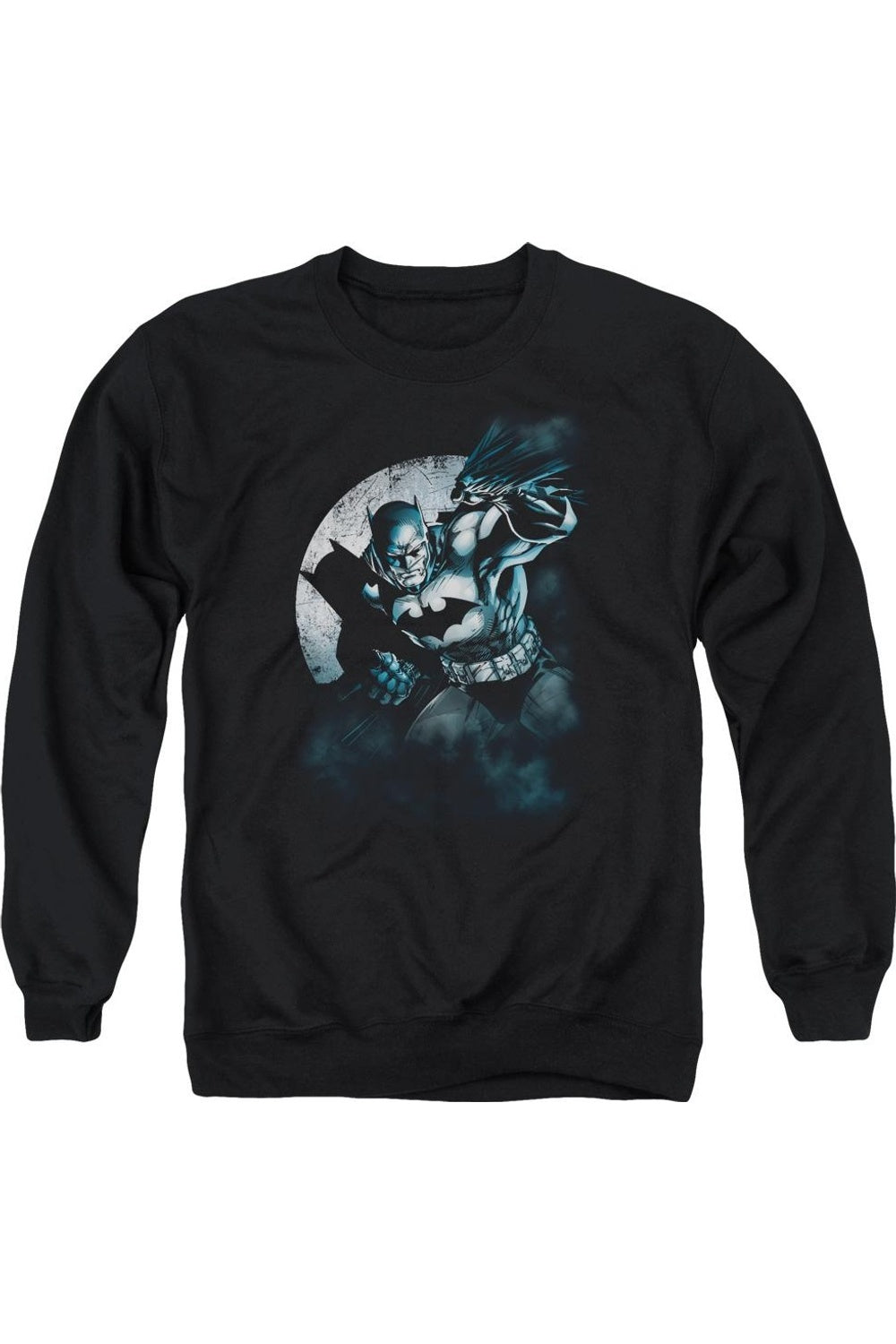 Толстовка Batman Spotlight для взрослых с круглым вырезом Gildan, черный
Толстовка Batman Spotlight для взрослых с круглым вырезом Gildan, черный