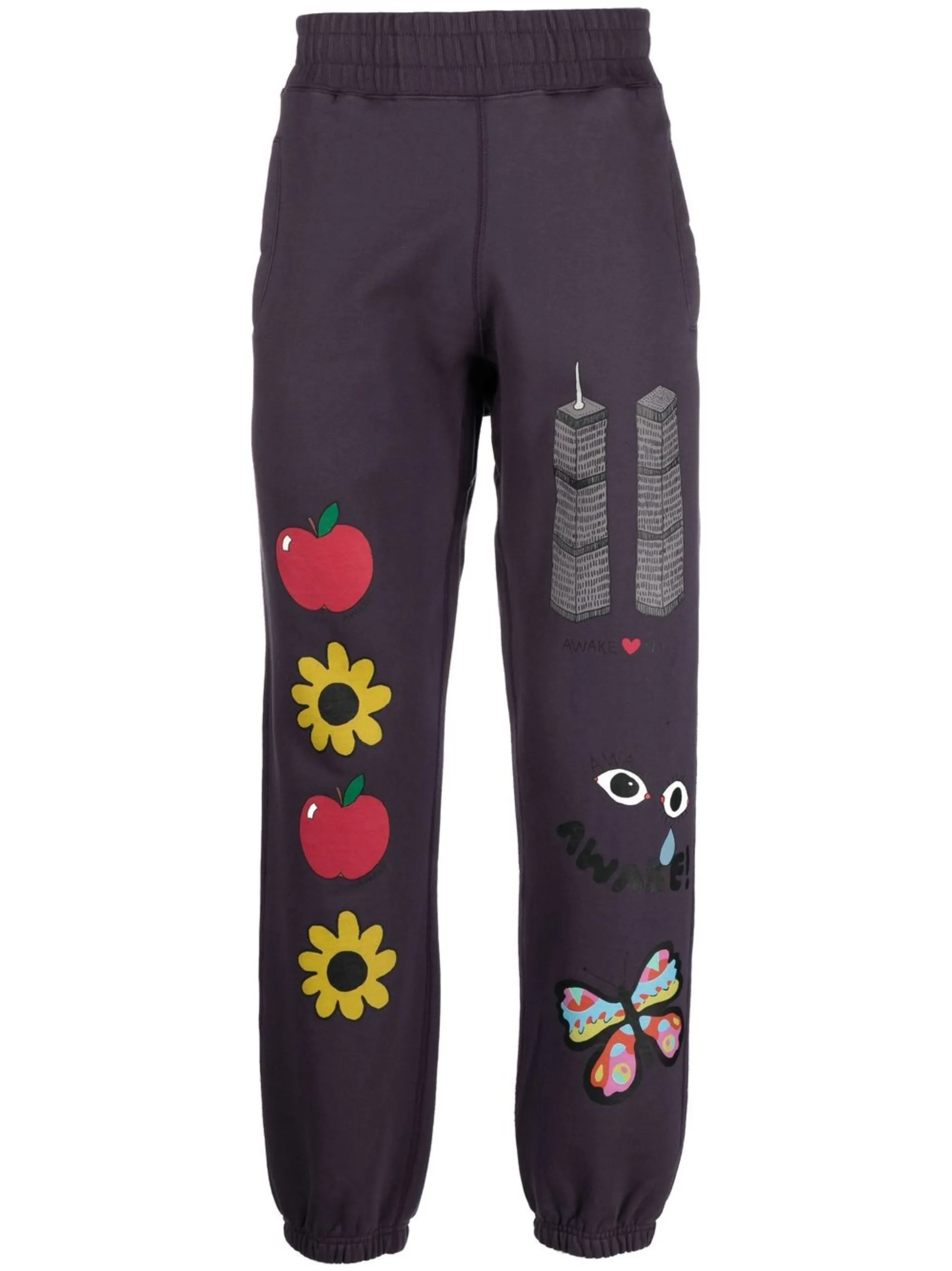 Спортивные брюки с графичным принтом Awake Ny, фиолетовый
Спортивные брюки с графичным принтом Awake Ny, фиолетовый