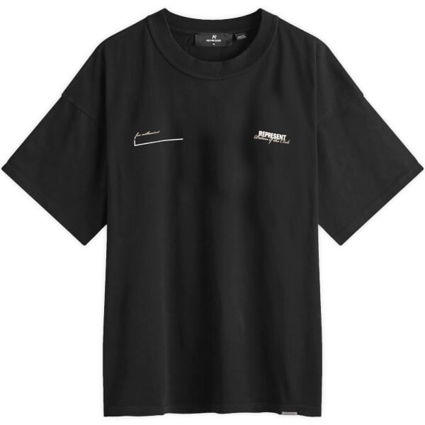 Футболка с изображением покровителя клуба Represent, черный
Футболка с изображением покровителя клуба Represent, черный