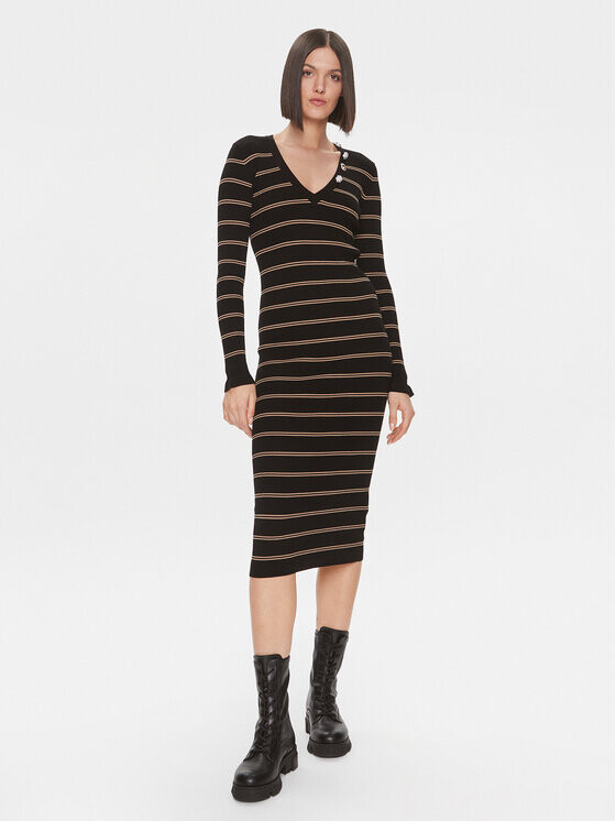 Трикотажное платье приталенного кроя Liu Jo, черный
Трикотажное платье приталенного кроя Liu Jo, черный