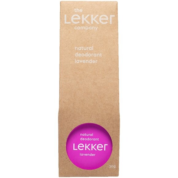 Lekker, Лавандовый дезодорант, 30 г
Lekker, Лавандовый дезодорант, 30 г
