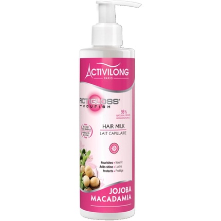 Actigloss Nourish Молочко для волос с ароматом макадамии и жожоба 240 мл Activilong
Actigloss Nourish Молочко для волос с ароматом макадамии и жожоба 240 мл Activilong