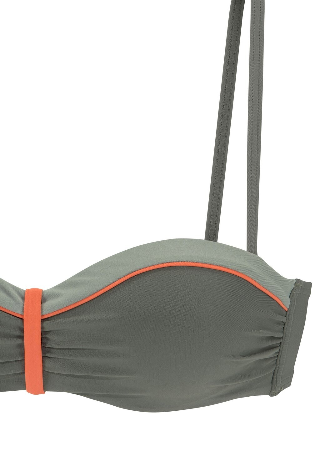 Верх бикини BÜGEL BANDEAU LASCANA, оливковый
Верх бикини BÜGEL BANDEAU LASCANA, оливковый