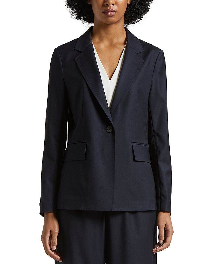 Флисовый шерстяной блейзер Peserico, синий
Флисовый шерстяной блейзер Peserico, синий