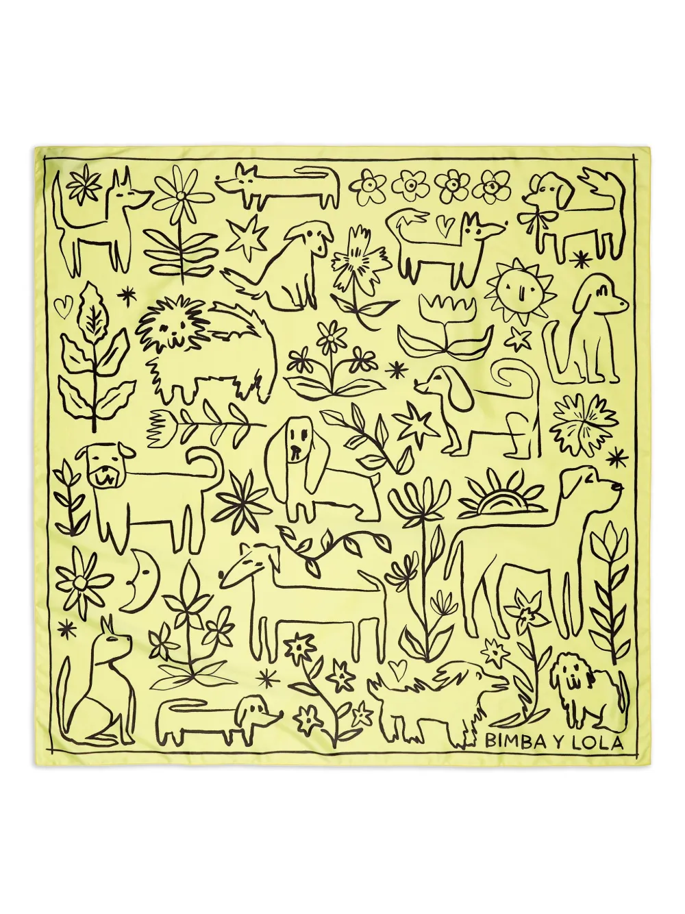 Платок с принтом Bimba y Lola, желтый
Платок с принтом Bimba y Lola, желтый