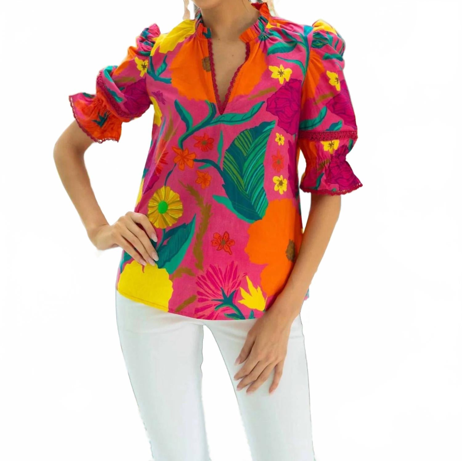 Селло топ с V-образным вырезом в терракотовом цвете Sohana, Sienna
Селло топ с V-образным вырезом в терракотовом цвете Sohana, Sienna