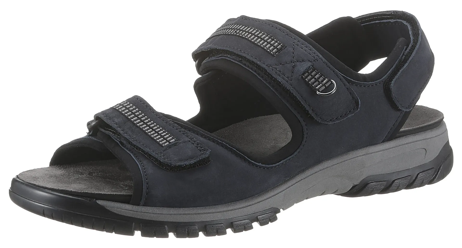 Сандалии с ремешком Waldläufer "HARALD", летняя обувь, обувь на липучке, уличная обувь, в спортивном стиле, синий 
Сандалии с ремешком Waldläufer "HARALD", летняя обувь, обувь на липучке, уличная обувь, в спортивном стиле, синий