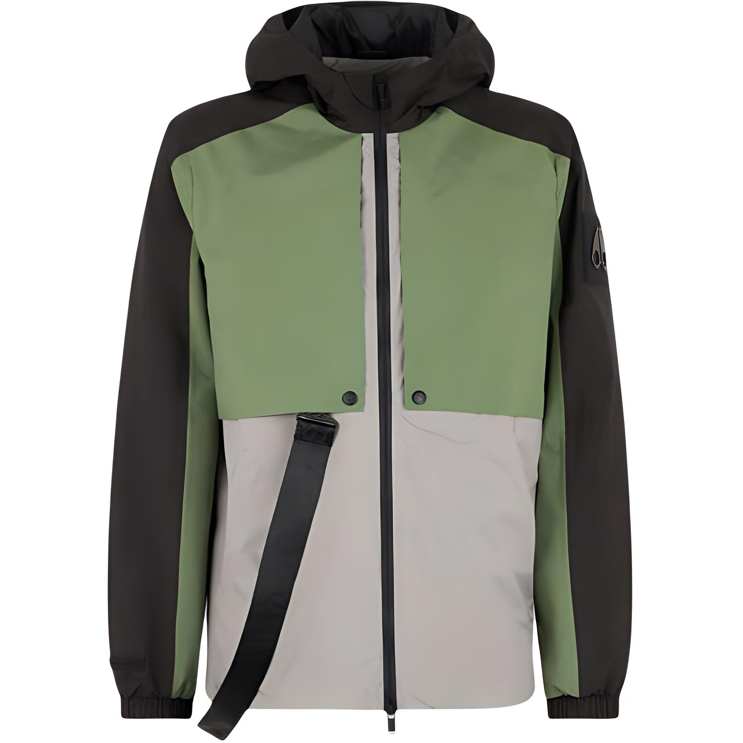 Куртка с ремешком и логотипом Moose Knuckles, черный/forest зеленый/серый
Куртка с ремешком и логотипом Moose Knuckles, черный/forest зеленый/серый