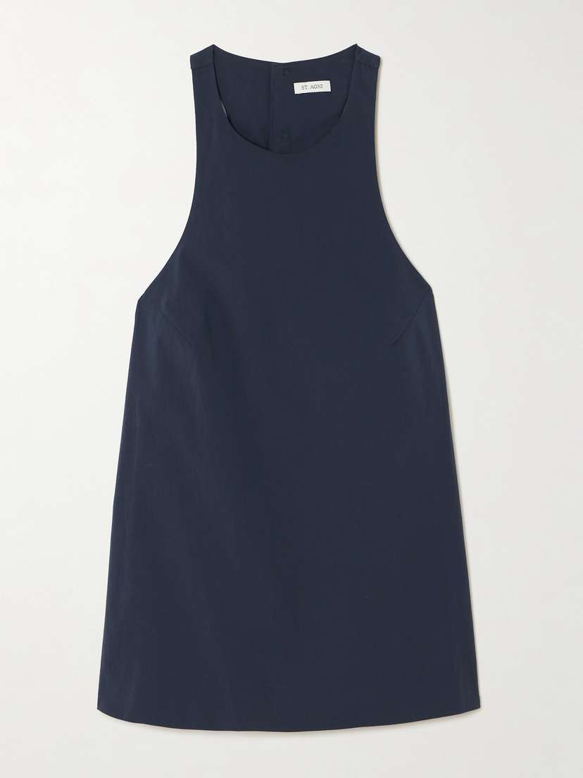 Майка из хлопкового поплина с открытой спиной St. Agni, синий
Майка из хлопкового поплина с открытой спиной St. Agni, синий