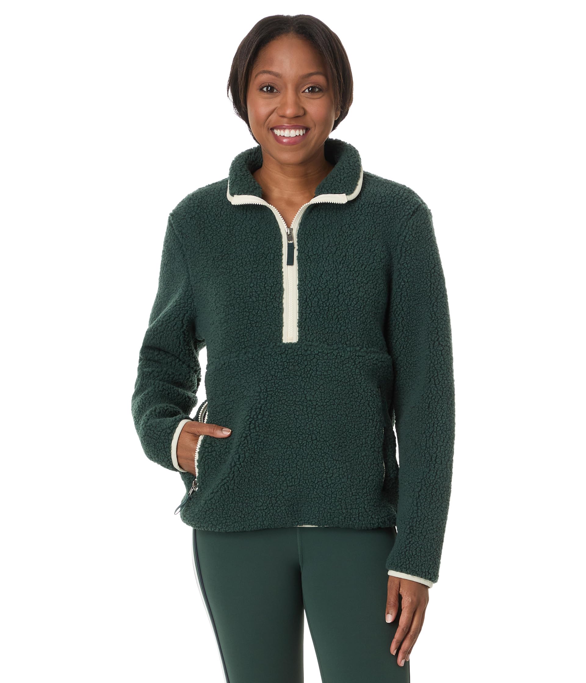 Свитер Splits59 Libby Sherpa Half Zip, Military/Creme
Свитер Splits59 Libby Sherpa Half Zip, Military/Creme