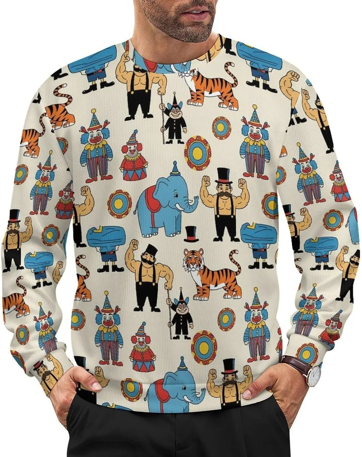 Мужской свитер-пуловер с круглым вырезом, мягкий и теплый, с длинными рукавами VAFZASC
Мужской свитер-пуловер с круглым вырезом, мягкий и теплый, с длинными рукавами VAFZASC