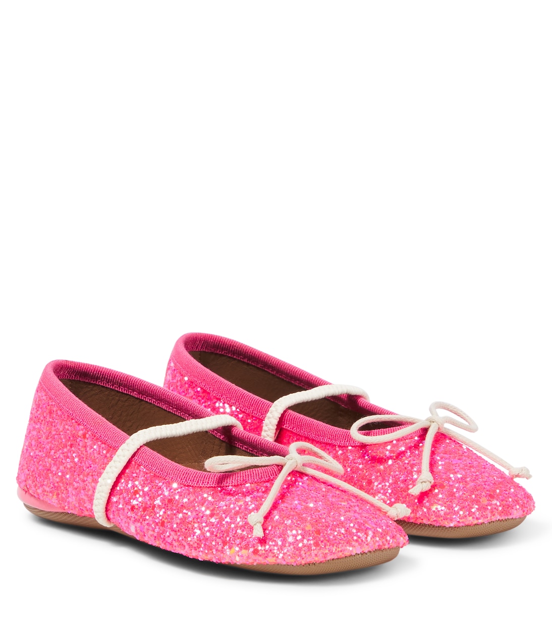 Блестящие балетки с бантом PèPè, Bubble
Блестящие балетки с бантом PèPè, Bubble