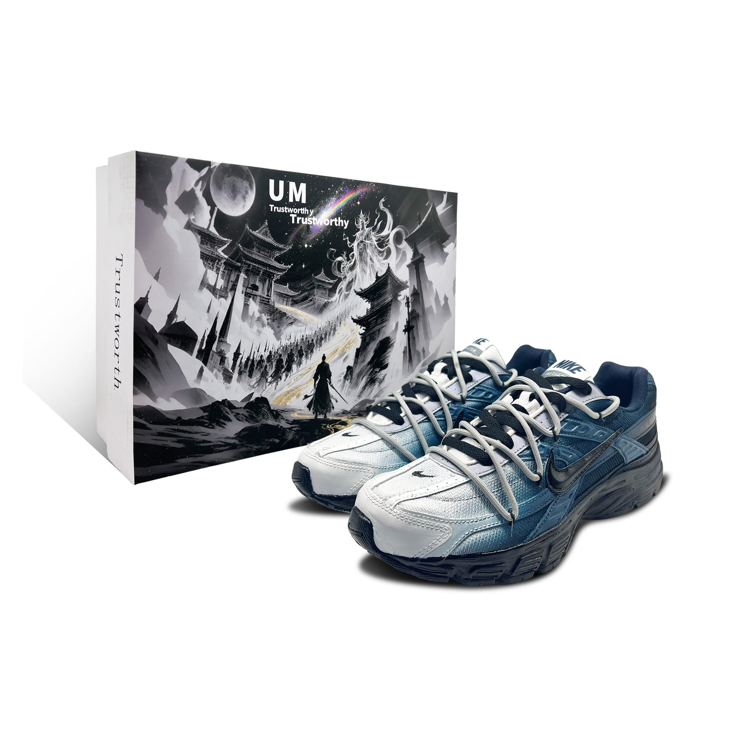 Nike Инициатор амортизация низкий верх повседневные беговые кроссовки unisex navy blue
Nike Инициатор амортизация низкий верх повседневные беговые кроссовки unisex navy blue