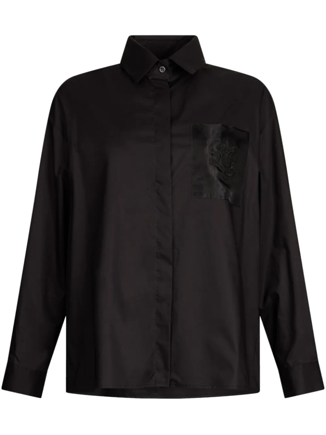 Рубашка LIU JO Poplin со стразами, черный
Рубашка LIU JO Poplin со стразами, черный