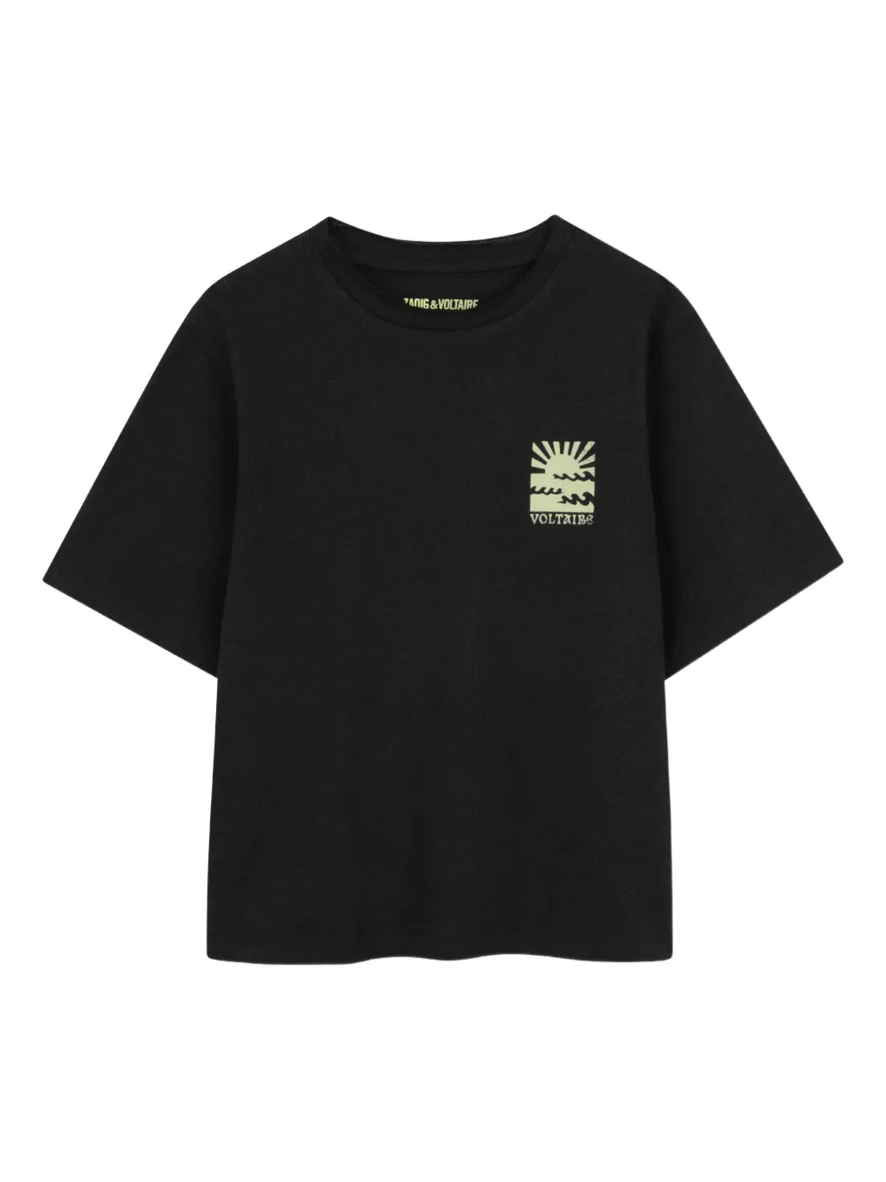 Футболка с цветочным принтом Zadig & Voltaire Kids, черный
Футболка с цветочным принтом Zadig & Voltaire Kids, черный